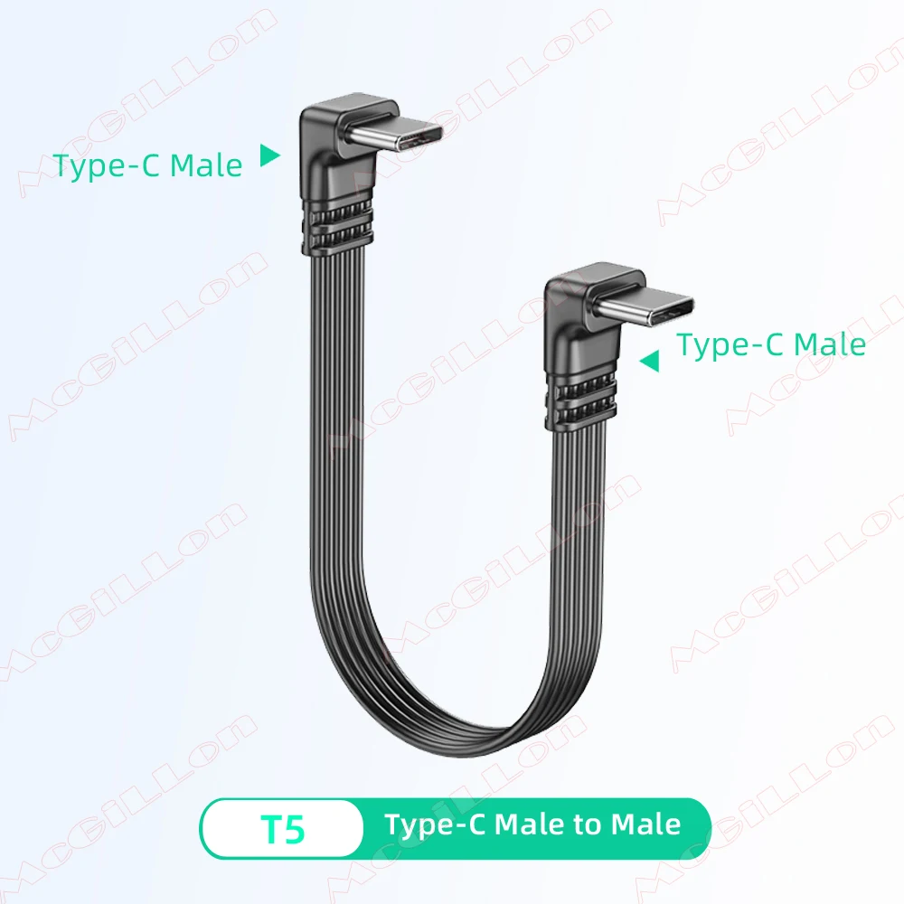 ตัวเลือกสินค้า สายชาร์จ USB-C 90 องศา 45W สำหรับมือถือและแท็บเล็ต