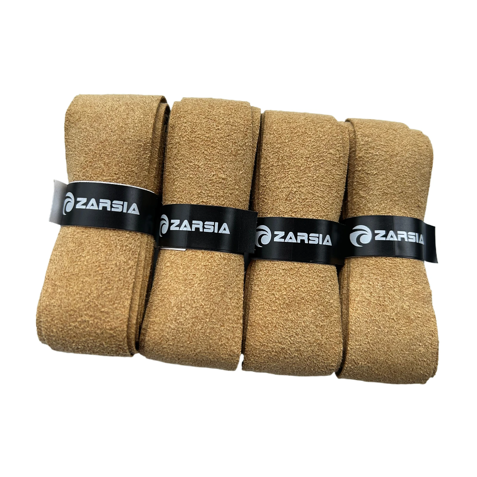 ZARSIA Abra Imitation leather Sweatband Tennis Racket Grip Thick Black Leather Handle Grip for Tennis Racket 4pcs