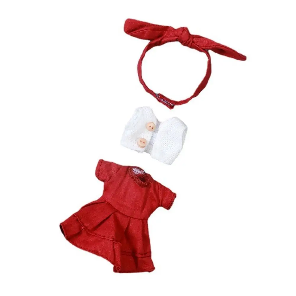 

Для шарнирной куклы 1/12 Ob11 Одежда для куклы Повседневное платье Bjd 1/12 Одежда для куклы ткань Милая Одежда для куклы Молли