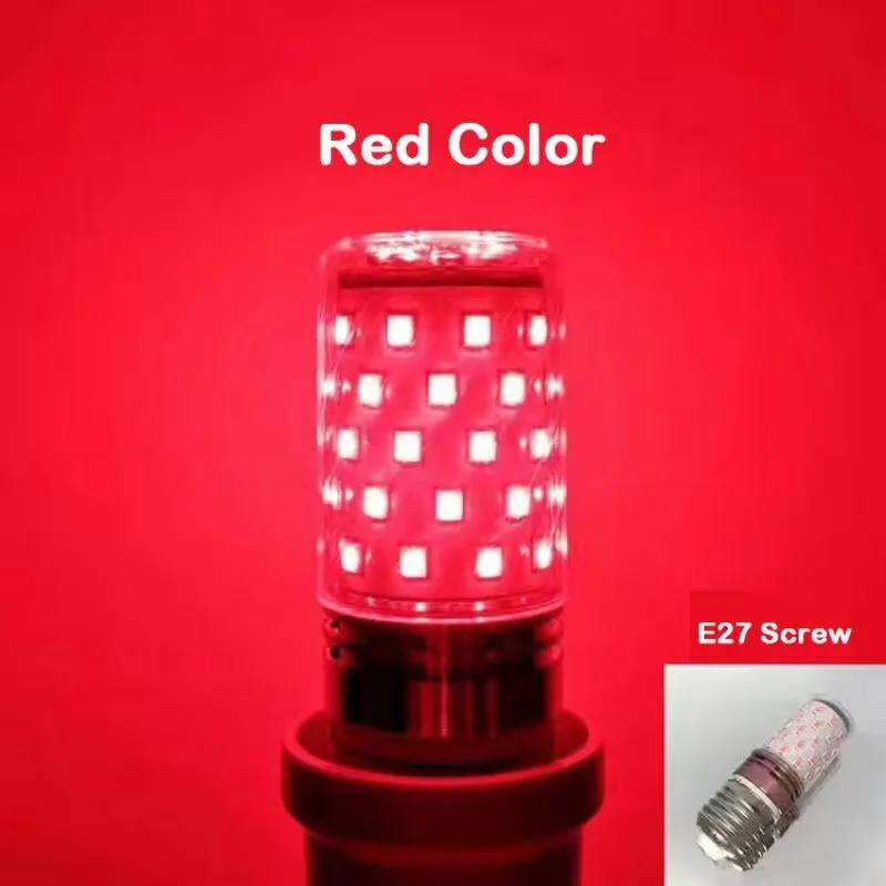 ตัวเลือกสินค้า หลอดไฟ LED หลากสี 12W RGB สำหรับตกแต่ง