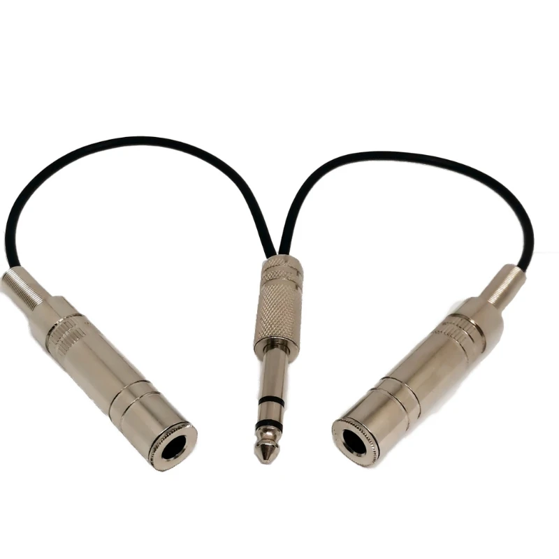 Câble Répartiteur Jack Stéréo 6,35 Mm 1/4 Pouce Vers Prises