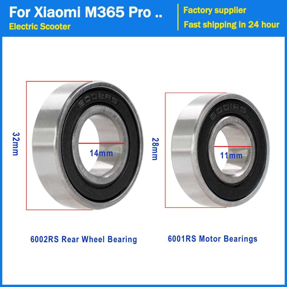 

Шарикоподшипники из нержавеющей стали для электроскутера Xiaomi M365 Pro 1S