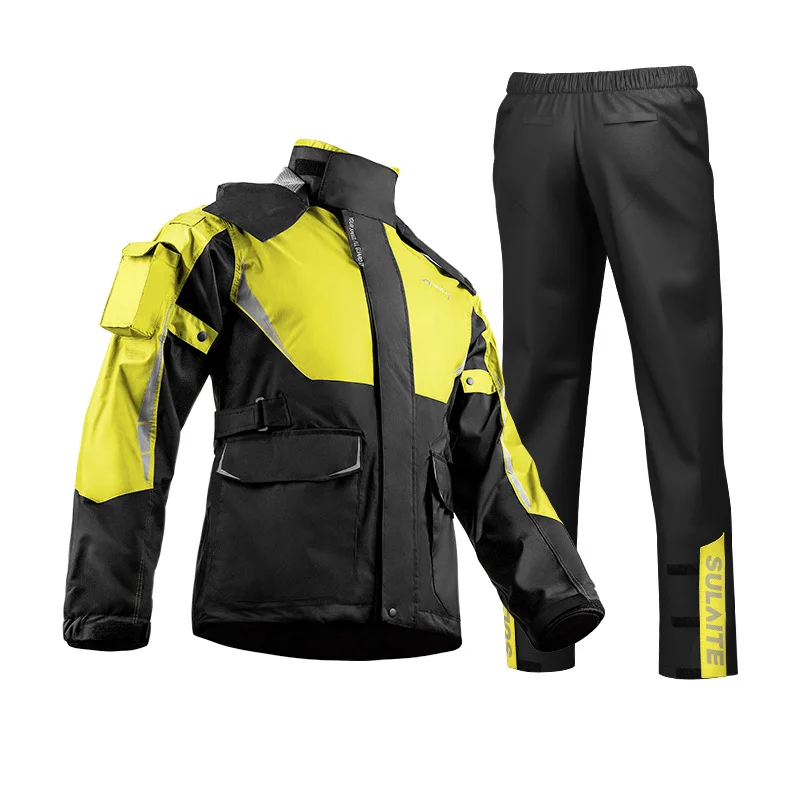 

Outdoor Split Motorcycle Riding Raincoat Motorcycle Travel Waterproof Set Outdoor Hiking Sprinkling Suit Waterproof
