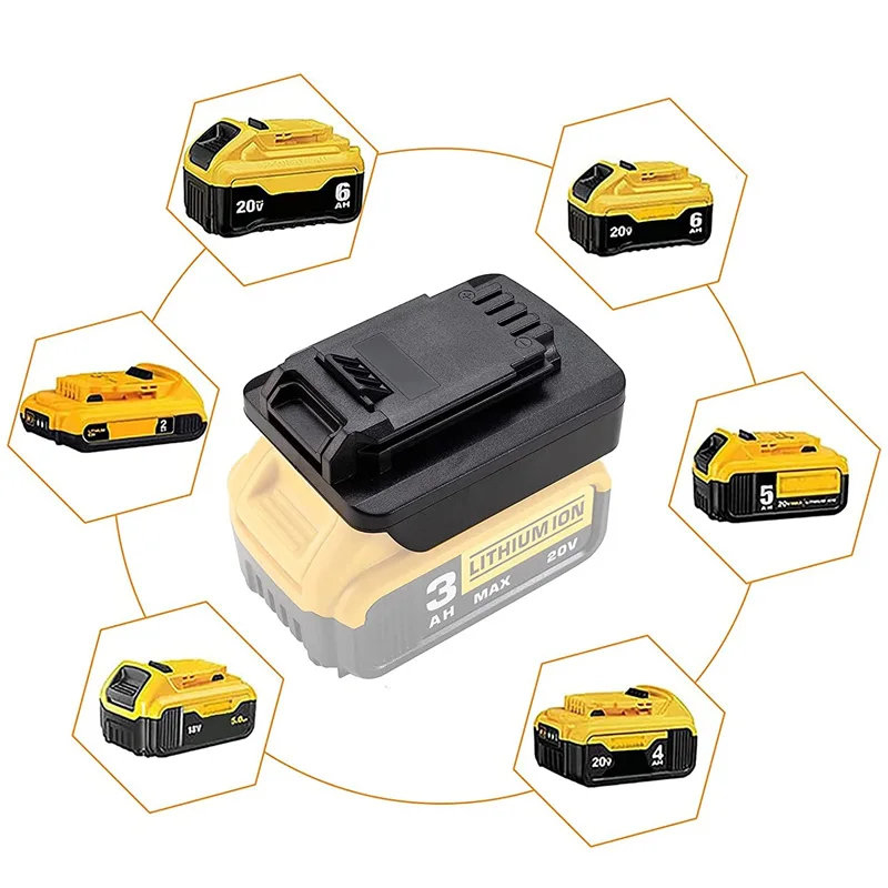 Adattatore Batteria Per Batteria Agli Ioni Di Lio Dewalt 18V/20V - Foto 2