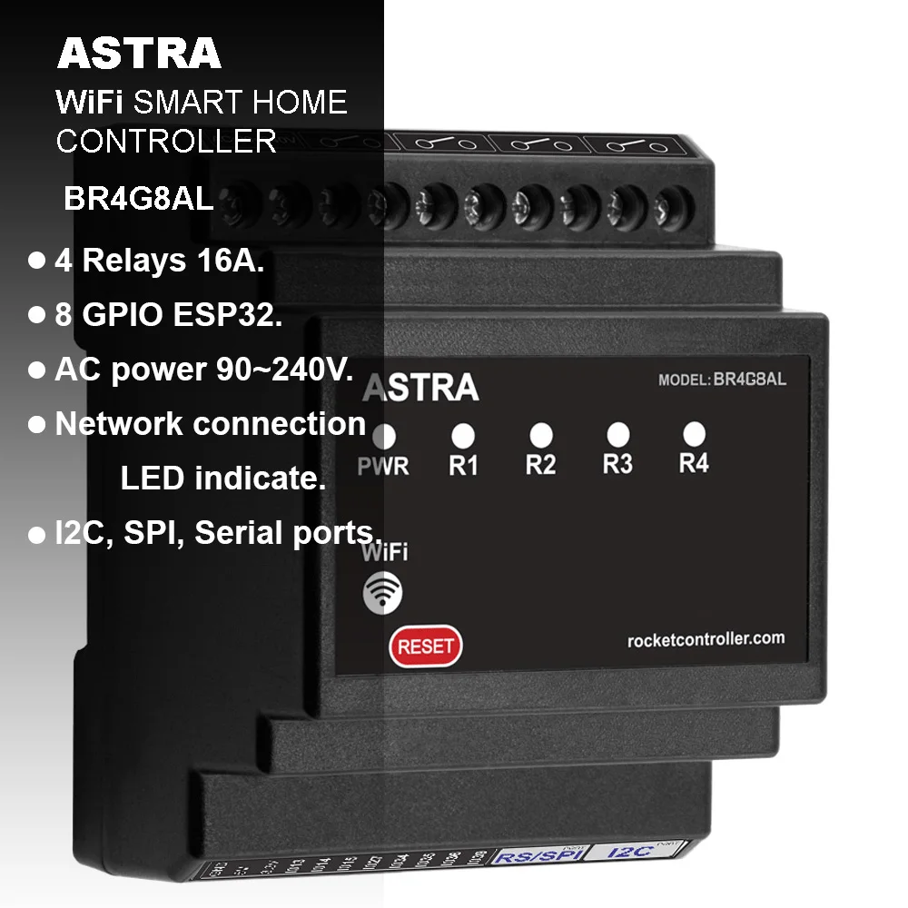 รูปสินค้า ตัวควบคุมสมาร์ทโฮม WiFi & Bluetooth ESP32