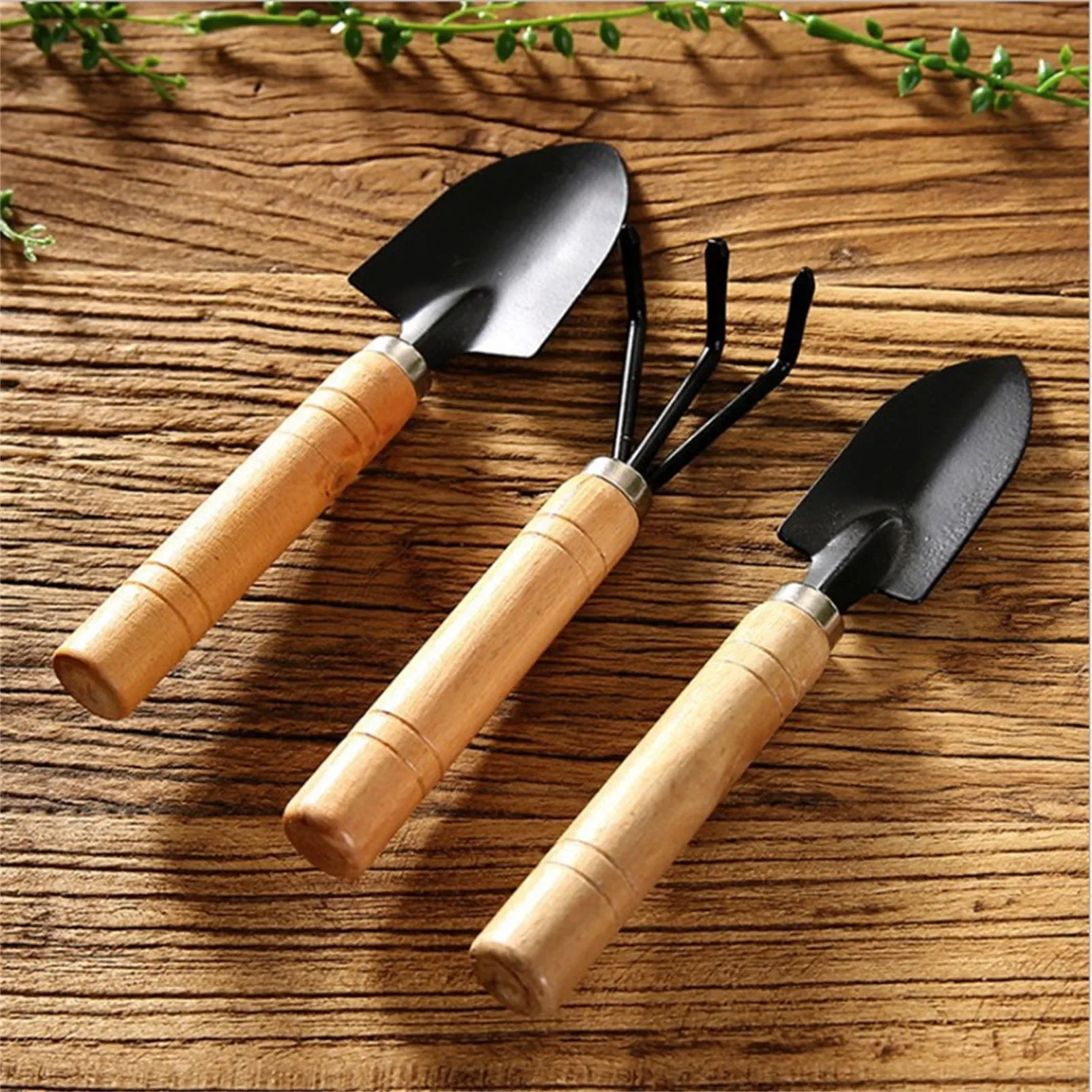 3-Piece Mini Shovel Set for Indoor & Outdoor Gardening