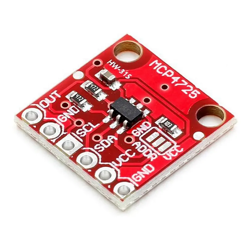 T31C-5X MCP4725 I2C DAC 디지털 컨버터 모듈 Arduino용 디지털-아날로그 EEPROM 개발 보드