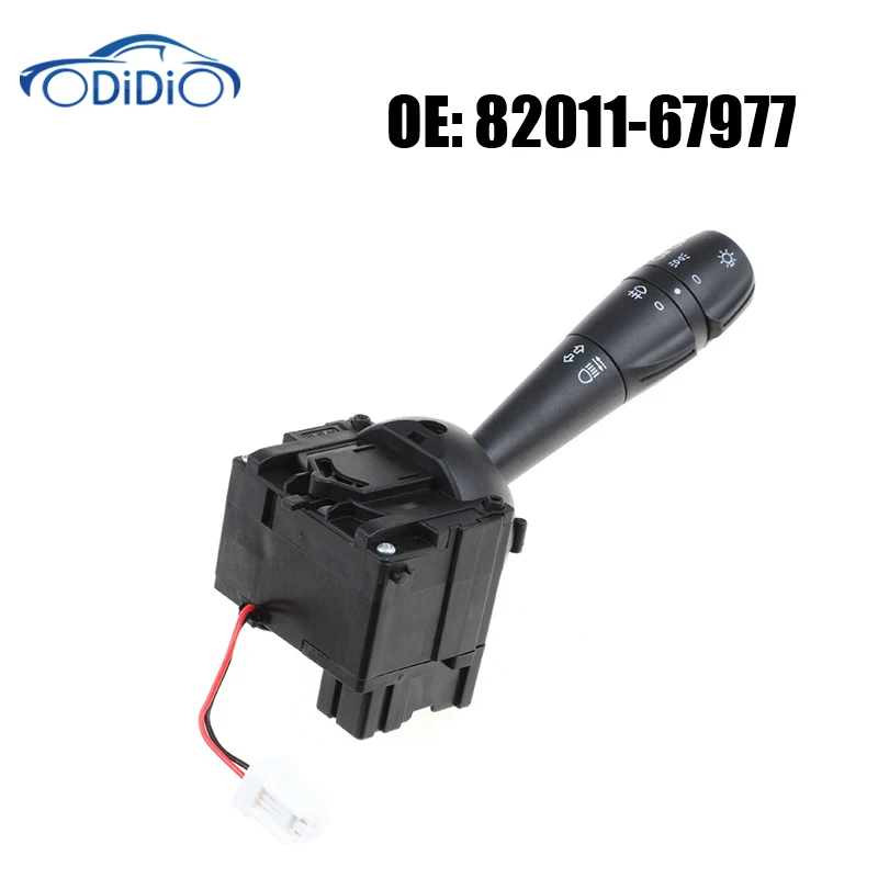 

82011-67977 251686 15+ 2 Pins Headlight Switch Steering Column Switch For Dacia Renault Duster Box Logan II Mcv 90 8201167977