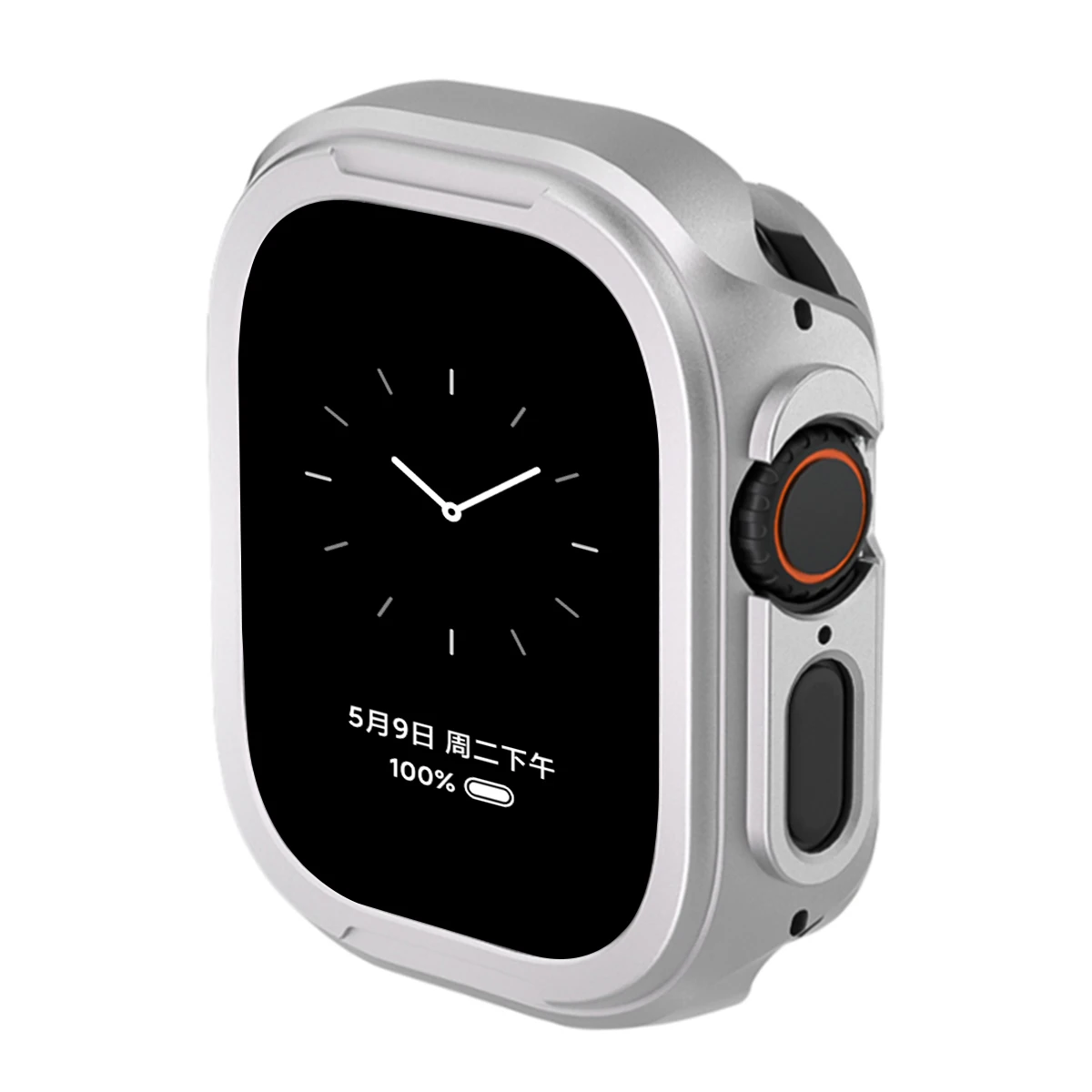 Premium Metal Protective Case for Apple Watch - Alloy Cover Bumper Frame
