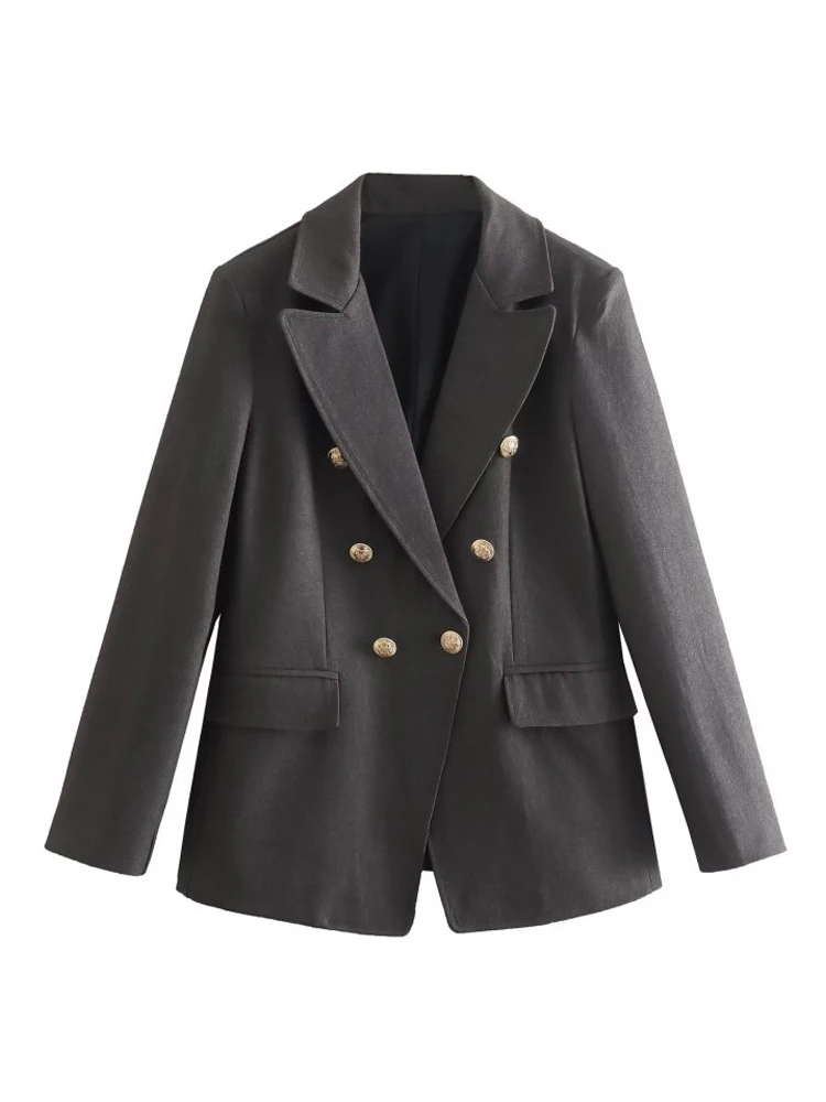 Рисунок 2 - Женский модный двубортный прямой офисный Блейзер