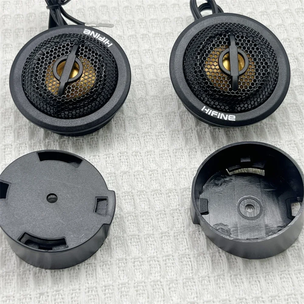 Dome Tweeter Speakers 1.5-inch Lossless Refitted Speaker with Capacitor High-intensity Magnet for Vehicle-mounted Pure Tweeter
