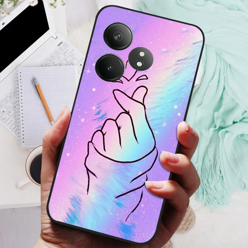 Black Lion & Wolf Silicone Soft Phone Case - Enhanced Protective Cover