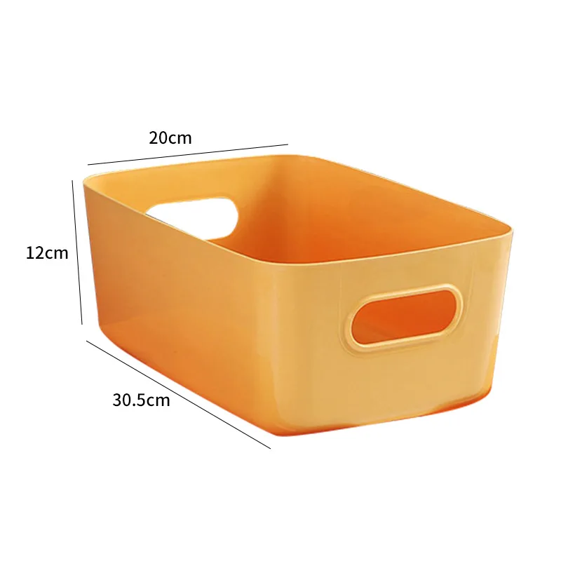 Plastic Storage Box Desktop Sundries Cosmetic Basket Make Up Jewelry Storage Case Sundries Table Container Storage makeup 