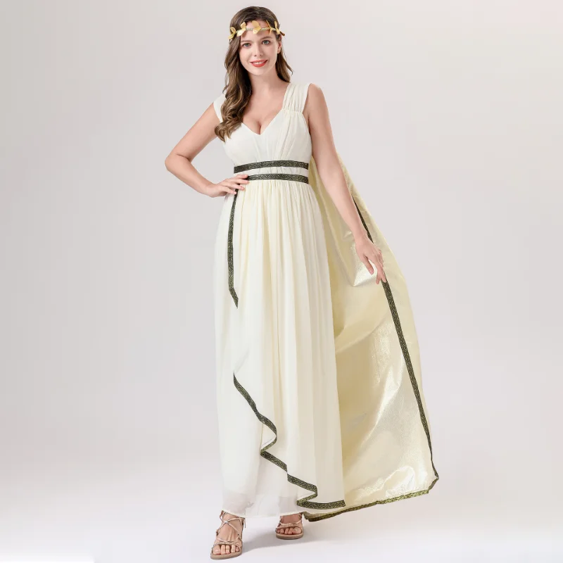 Halloween Costume For The Adult Role-Playing Masquerade Ball Of The Ancient Greek  Goddess Cleopatra - AliExpress 200000532