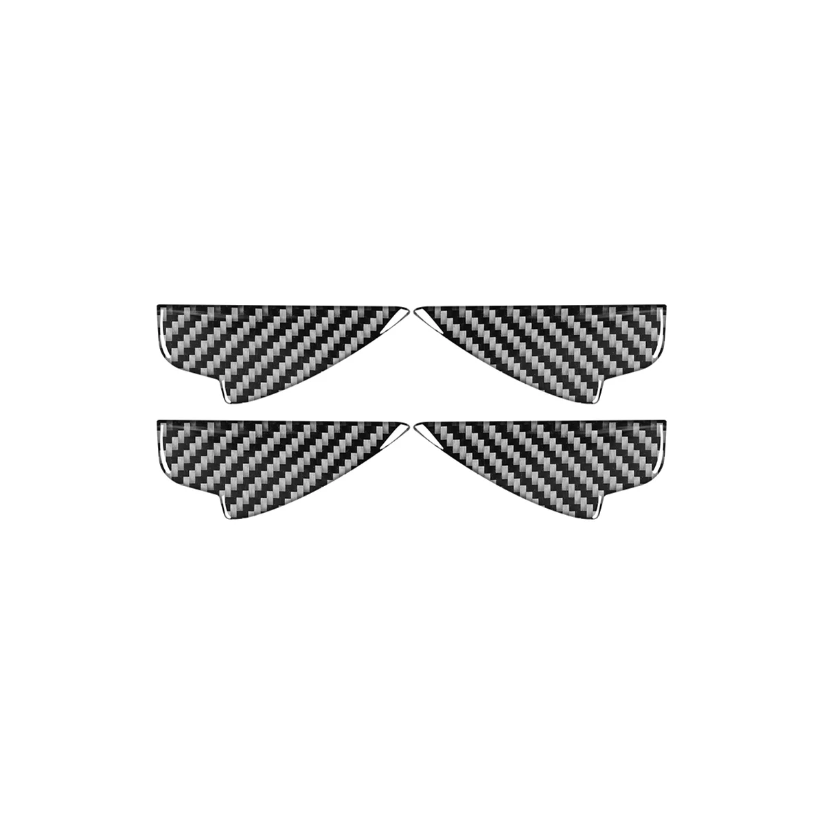 

Мягкая внутренняя дверная ручка из углеродного волокна, крышка чаши, отделка панели для Axela 2017 2018