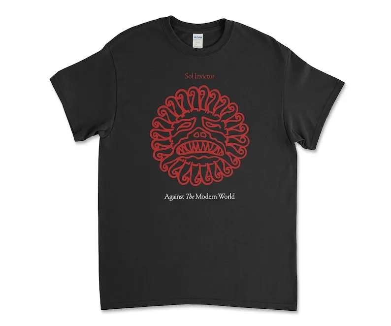 Sol Invictus Against The Modern World Neofolk Black T-Shirt Tee