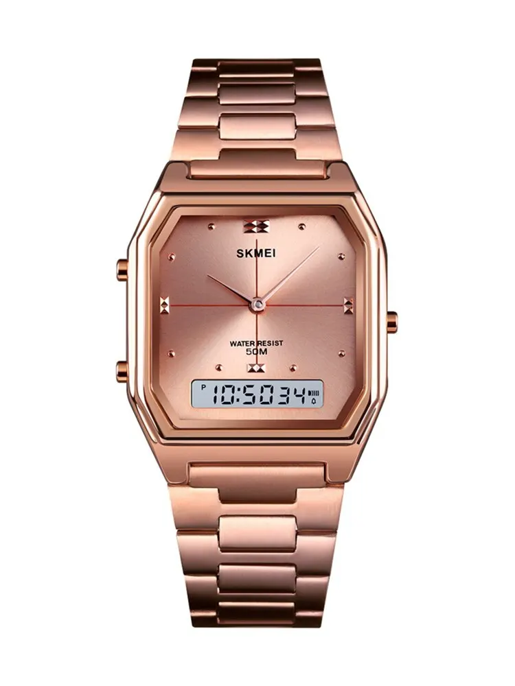 ساعات يد رقمية فاخرة من الفولاذ المقاوم للصدأ من S...