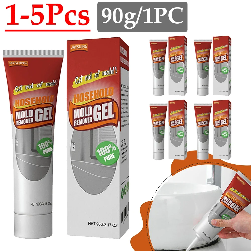 High-quality Bathroom and kitchen walls cleaning agent Cleaning Repairing Household Mold Remover Gel Mildew Cleaning Agent 4