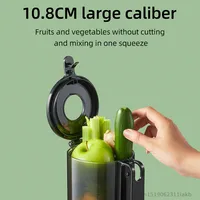 Large Caliber Original Juice Machine Residue Separation Household Low-Speed Fruit Vegetable Multi-Function Juicer Electric Juice 2