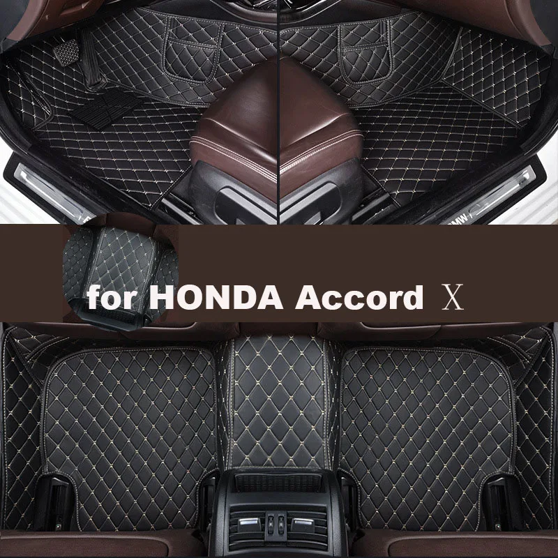 

Autohome Car Floor Mats For HONDA Accord Ⅹ 2018-2019 Year Upgraded Version Foot Coche Accessories Carpetscustomized