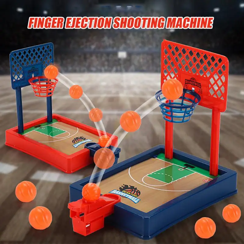 

Hot Summer Desktop Board Game Basketball Finger Mini Shooting Machine Party Table Interactive Sport Games for Kids Adults