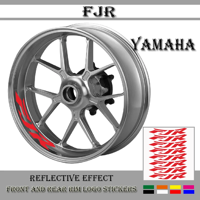 Motorcycle modified decals wheel rim reflective waterproof custom personalized decorative sticker for YAMAHA FJR1300 FJR 1300