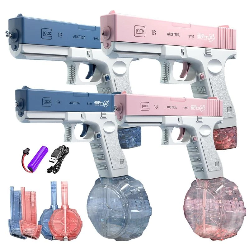 Electric Water Guns Toy Bursts Children's Highpressure Strong Charging