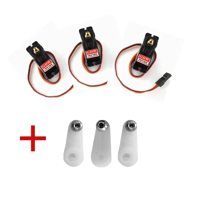 FlyWing H041 Servo pour FW450L V2.5 V3 Bell 206 UH-1 - Bras Servo