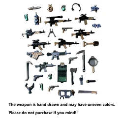 WW2 Military Weapons & Soldiers Building Block Set (AB)