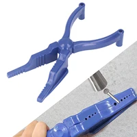 Pince à ongles support de pince à ongles pince à ongles marteau support de clouage ABS protège-doigts outil à main Portable pour la sécurité 1