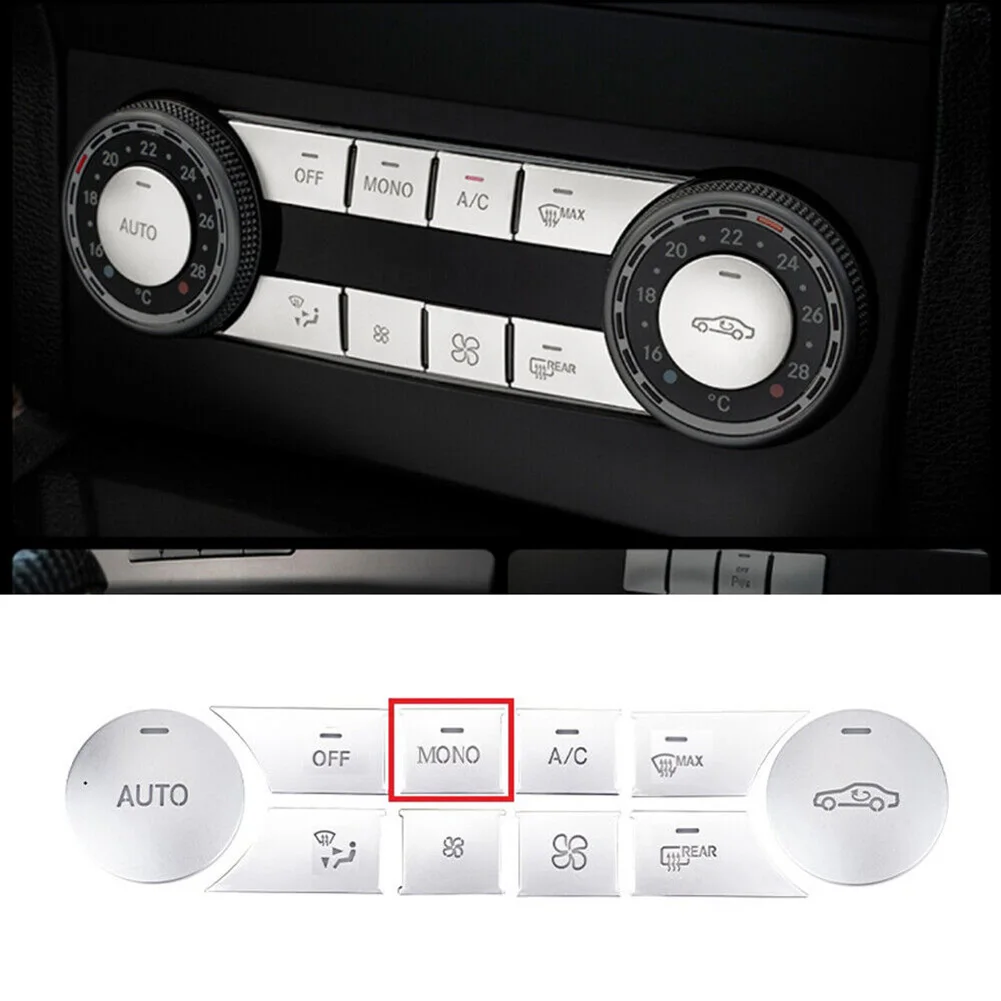 abs-chrome-console-ac-air-conditioner-button-cover-trim-for-mercedes