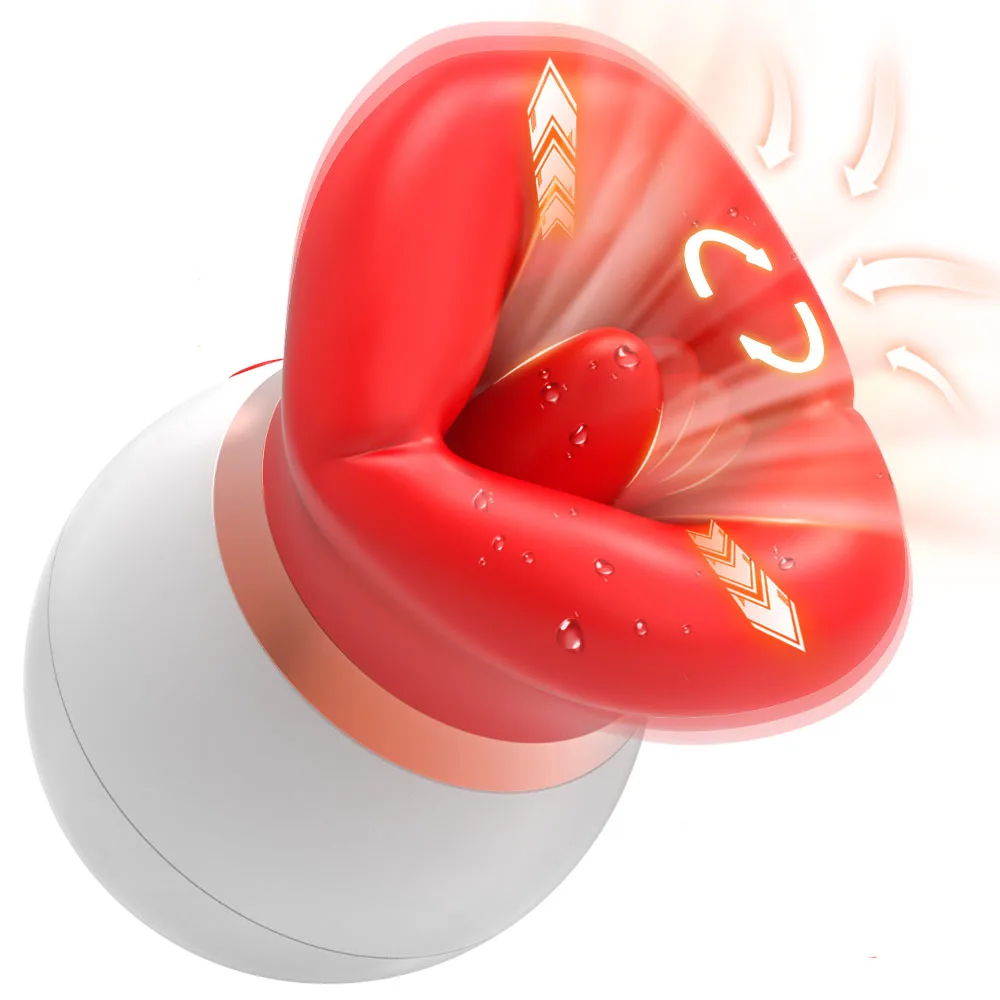 Saugen Vibrator für Frauen mit Zunge Lecken Clit Sucker Oral Nippel Klitoris Stimulator Sex Spielzeug für Frauen Masturbation