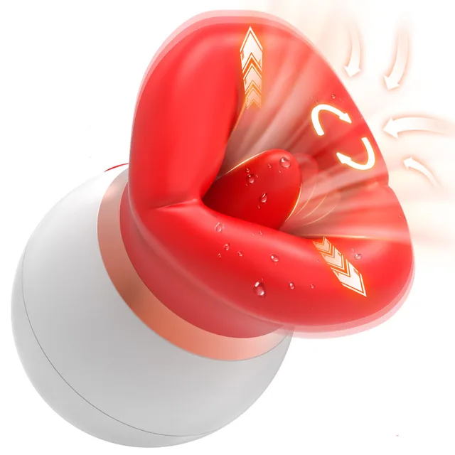 Saugen Vibrator für Frauen mit Zunge Lecken Clit Sucker Oral Nippel Klitoris Stimulator Sex Spielzeug für Frauen Masturbation