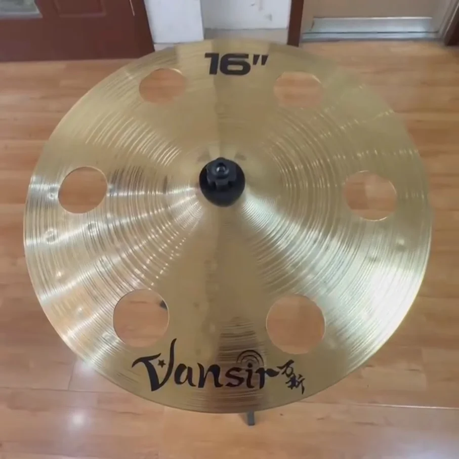 Vansir Brass series Professional cymbals BRX series 16" Ozone Cymbal for Drum Set