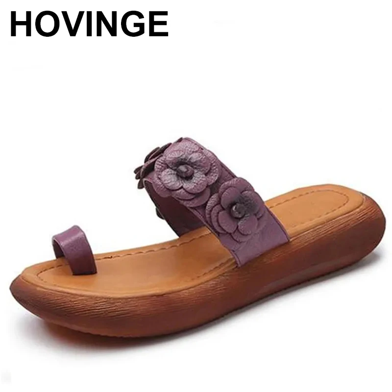 

Real Kid Suede Summer Shoes Thick Heel 2.5 CM Buckles Strap Women Flats Outdoor Beach Sandals Roman Style Gladiator Shoes