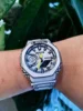 Manga Sport Electronic Unisex Watch LED Dual Display World Time Full Function Large Dial 2100 Series 3