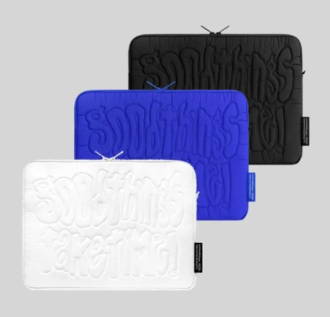 Capa para Notebook Carta Criativa Forro Macio Bolsa de Armazenamento Bolsa Novo 11 13 15.6 Ipad Pro 12.9 10th Xiaomi Macbook Air 13.3