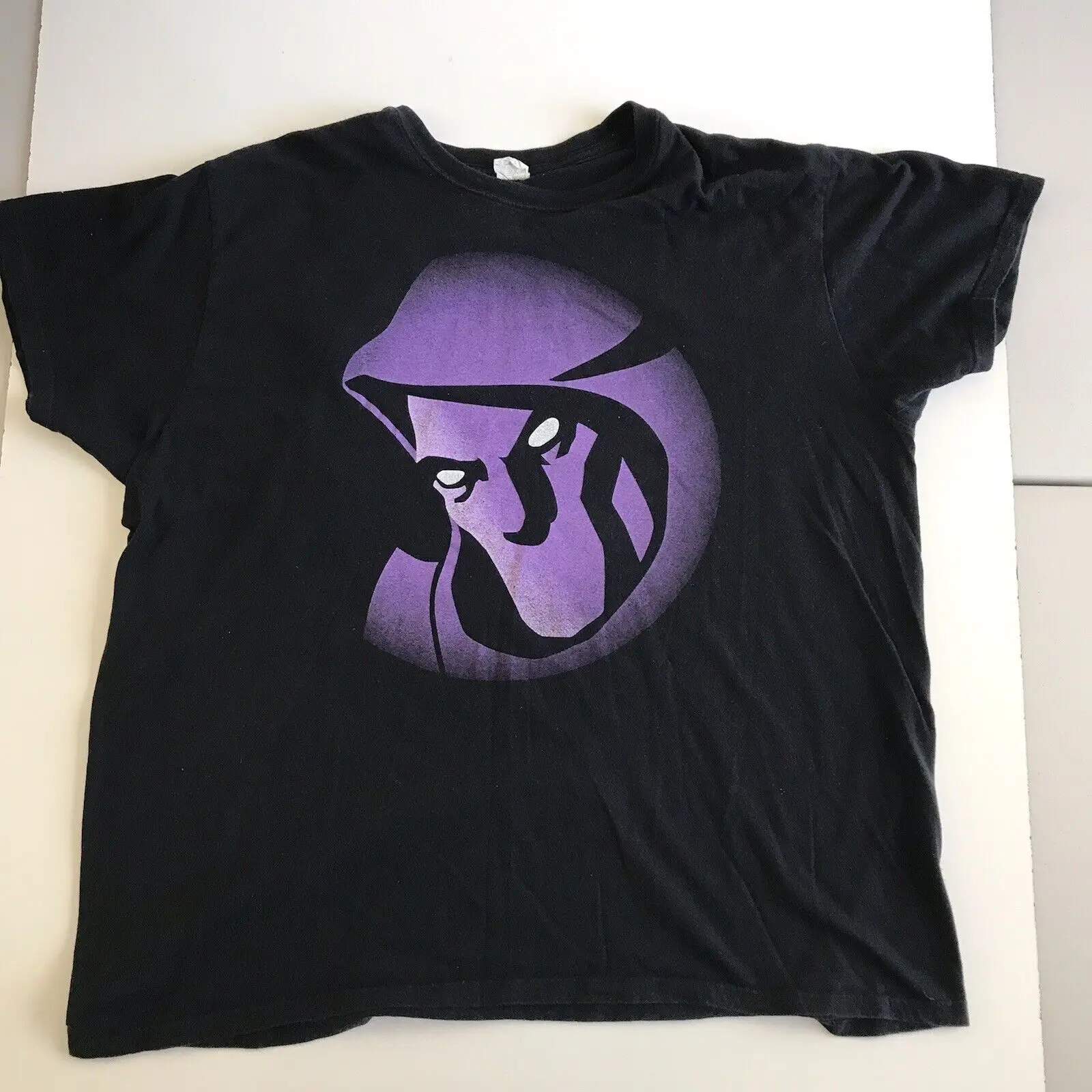 Maglietta Vintage Phantom Fireworks Mens Xxl 2Xl Black Usa Made Keya Label