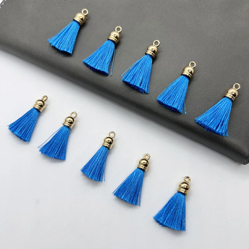 30mm Key Tassels DIY Bookmark Tassels For Crafts Accessories of Furiture and Jewelry Earrings Decor 10pcs
