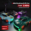 1:64 Mini Desktop Remote Control Car Rc Four-Wheel Drive High-Speed Drift Racing Toy Children'S Christmas Gift Boy Sports Car 3