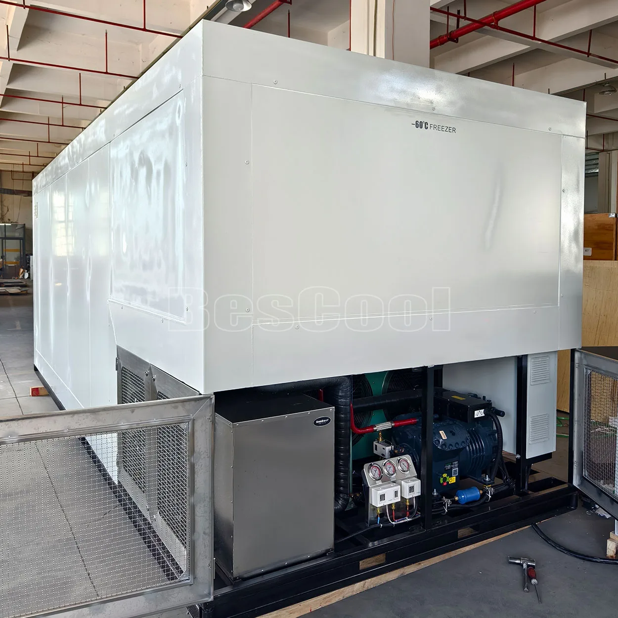 Hot Sale Mobile Blast Freezer -70~-50 Degrees Low-Temperature Walk-In Freezer for Fruit Cold Room Storage