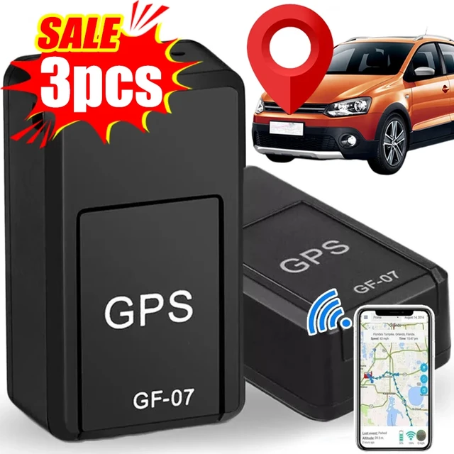 Car Gps Mini Tracker Gf-07 Real-time Tracking Anti-theft And Anti-loss  Locator, Strong Magnetic Installation Sim Information Locator