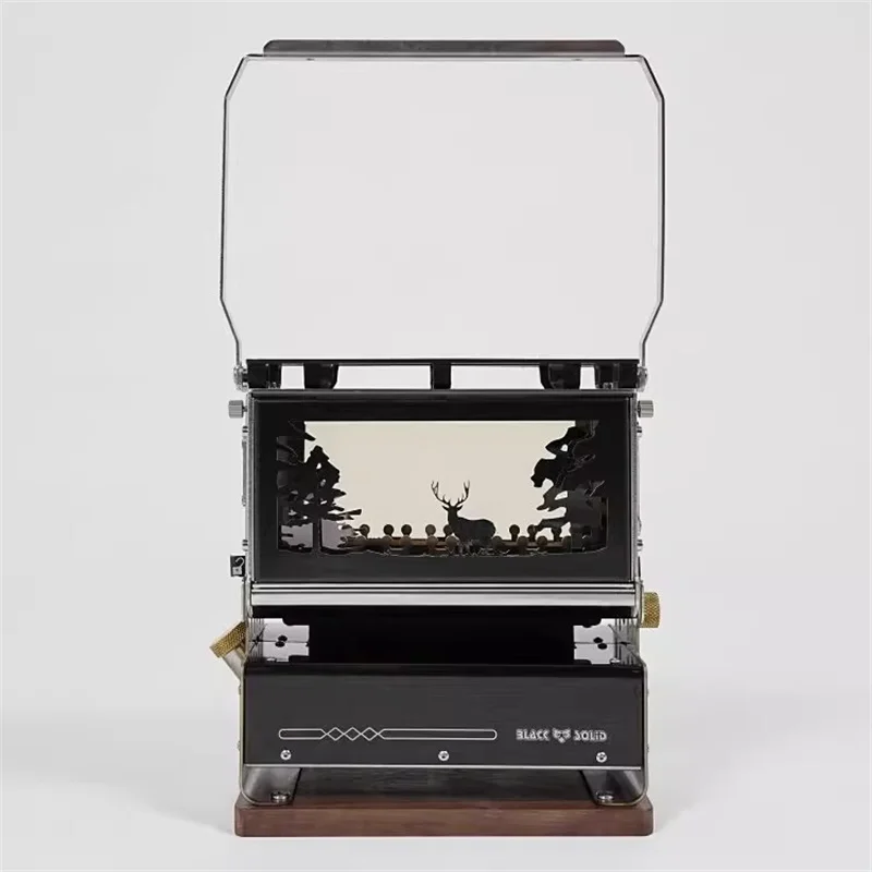 Portable Kerosene Lamp, Observation Furnace, 304 Stainless Steel, Mini Desktop Oil Lamp, Stove Viewing ﻿