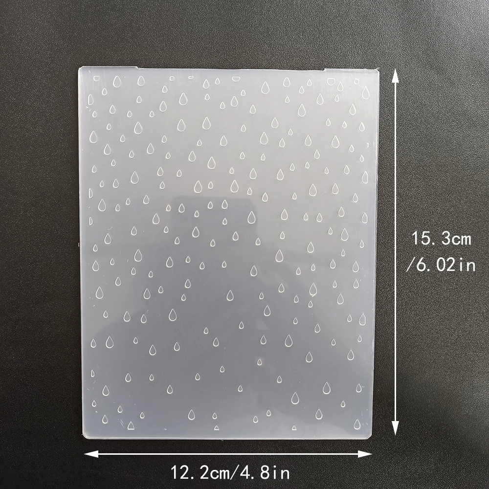 Embossing Folder Transparent Plastic Plates Design DIY Paper Cutting Dies Scrapbooking plastic embossing folder embossing folder