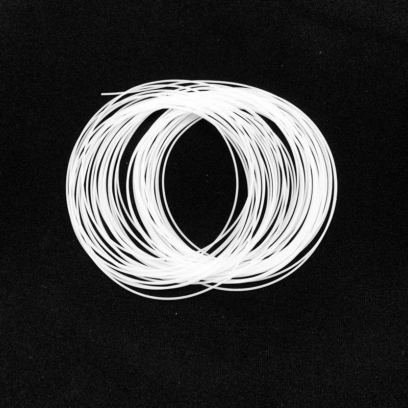 Plastic Tube 5M PTFE Tube ID 0.3-0.6-0.8-1-1.2.1.5-1.6-1.8-2-2.5-3-4-5 mm F46 Capillary Insulated Rigid Pipe Temperature Corrosion Resistance