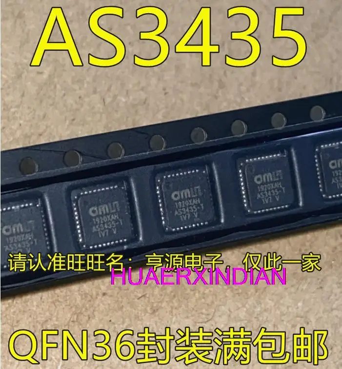 

10 шт., новинка, оригинальная модель AS3435 AS3435-T-EQFM QFN36