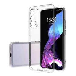 Custodia per telefono in TPU morbido trasparente con protezione migliorata per l'obiettivo della camera