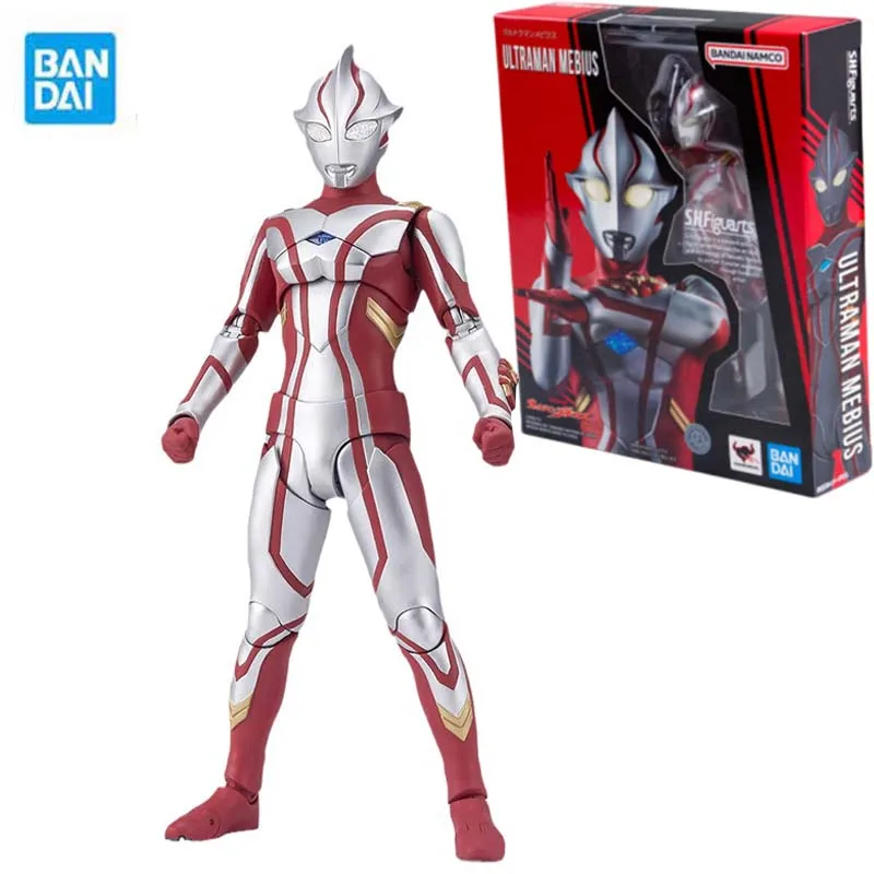 

Bandai Genuine Ultraman SHFiguarts Series Model Garage Kit Anime Figure MEBIUS Boy Action Assembly Toy Collection Model Ornament