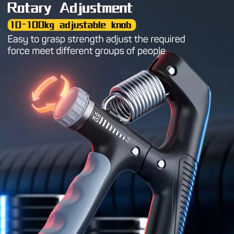 Smart Counting Grip Adjust Exercise Strength Strengthening Pliers Spring Finger Pinch Wrist Extender Training
