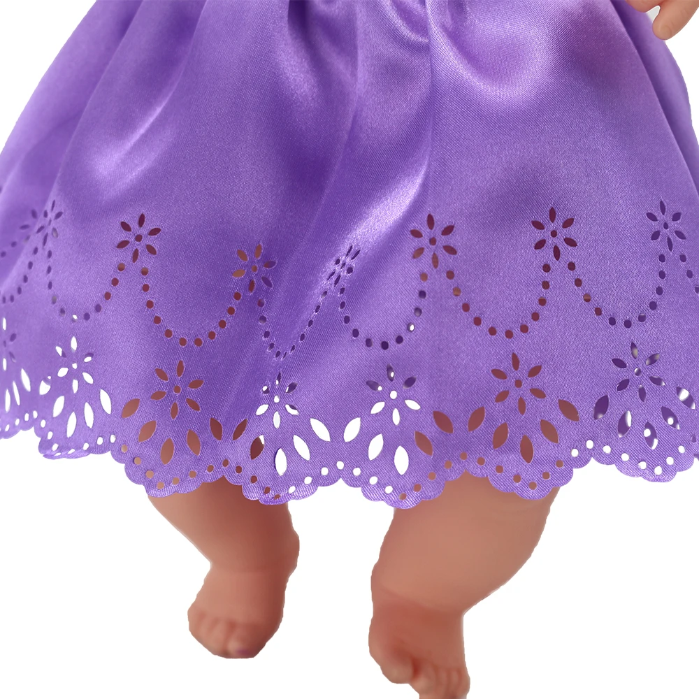 Babypuppenkleid 43 cm für 17" Mädchenpuppe Sommer-Outwear-Zubehör – Detail 34